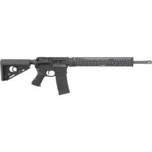 LaRue Tactical LT15 LT1555618QUAD Rifle 5.56 NATO 18\" Stealth Barrel 30+1 Semi-Auto Quad Rail, MBT Trigger.