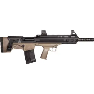 American Tactical ATI Bulldog ATIG410BDT Shotgun, .410 Gauge, 18.5\" Barrel, 5+1, Semi-Auto, Bullpup, Tan Finish