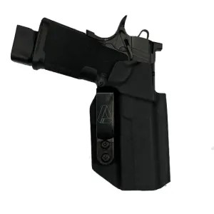 Allegiance Holster Company - Covert 2.0 IWB Kydex Holster - Fits STACCATO C2 - Black - Adjustable Retention - Ambidextrous - IWB2-SC2-BLK