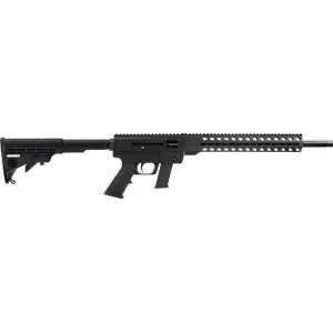 Just Right Carbines 45G3TBBL Rail Model 17 Black 13rd Rifle - Accepts Glock Mags