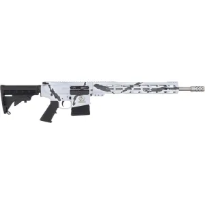 Great Lakes Firearms GL10308SS P-SNO AR10 Rifle .308 WIN. 18\" S/S Barrel 10rd Pursuit Snow Camo