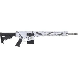Great Lakes Firearms GL1065SS P-SNO AR10 Rifle 6.5 Creedmoor 20\" S/S Barrel10rdPursuit Snow Camo