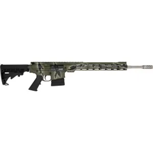 Great Lakes Firearms GL1065SS P-GRN AR10 Rifle 6.5 Creedmoor 20\" S/S Barrel10rdPursuit Green Camo