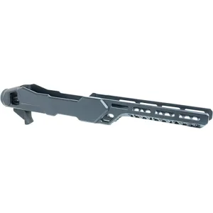 Timber Creek Outdoors ERC1022BL Enforcer Rifle Chassis Black Aluminum Fits Ruger 10/22 Compatible w/ MSR Buffer Tubes