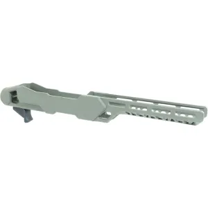 Timber Creek Outdoors ERC1022OD Enforcer Rifle Chassis OD Green Aluminum Fits Ruger 10/22 Compatible w/ MSR Buffer Tubes