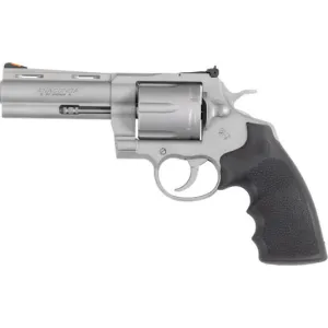 Colt Anaconda 4.25\" 44 Magnum Revolver, MPN: ANACONDA-SP4RTS, 6rd, DA/SA, Matte Stainless, Optics-Ready, Hogue Grip