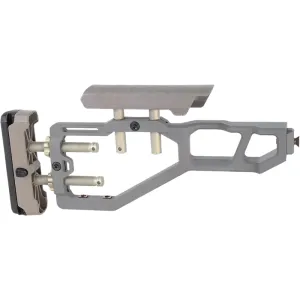 Q LLC ACCFIXSTOCKGRAY Stock Assembly Gray For AR-Platform, 9.6 oz
