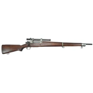 From Ben\'s Private Collection,1903-A3 Sniper Rifle U.S. Remington, 04 Variant, WWII Era, Bolt Action W / Scope, 30/06 - Ser # 3420789 - C& R Eligible
