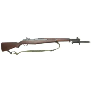 From Ben\'s Private Collection - Springfield M1 Garand Rifle, WWII Prod, Semi-Auto, 30/06, Good Cond, W/ Bayo & Sling - Ser # 1522927 - C& R Eligible
