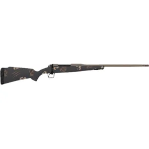 Fierce Firearms TWROG7PRC20BRS Twisted Rogue 20\" Smoked Bronze Cerakote Steel Threaded Barrel, Drilled & Tapped Steel Receiver LR Negative Comb, Sonora Ambush Camo Carbon Fiber Stock