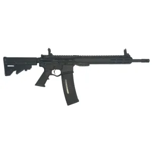 ATI Alpha Maxx AR-15 - Semi-Auto Rifle, 5.56/.223, 16\" Barrel, 1:8 Twist, 13\" MLOK Handguard, 60 Round Mag, Flip-Up Sights, Black - ATIGAX55613ML60
