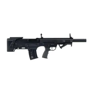 Panzer Arms Semi-Automatic EGX500 Bullpup Shotgun - Black - 18.5\" Barrel 12 GA 3\" Chamber, 5 Round Magazine, Synthetic Hand Guard - PAEGX500SBSSB