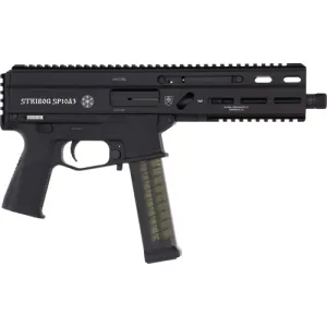 Global Ordnance Grip810091157152 Power Stribog SP10A3 8\" Barrel 20 RD Mag Black
