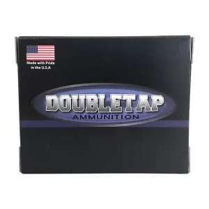 DoubleTap Hardcast Solid 480 Ruger 370gr Wide Flat Nose 20 Round Brass Box