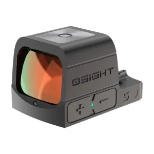 Olight OSIGHTS Osight S Black Anoidized 1x 2 MOA Red Dot/32 MOA Circle Reticle