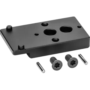 Griffin Armament GSMARMRFP AIS Flat Mount Plate Black Anodized Hardcoat 6061 T6 Aluminum