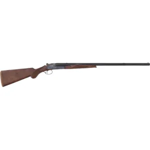 McCoy 200A MC200A2028 Side By Side Shotgun, 20 Gauge, 28\" Barrel, 2rd, Case Colored, Walnut, Benelli Mobil Chokes, Extractors.