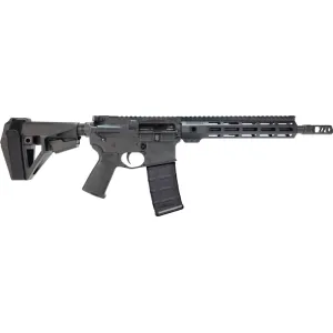 Bushmaster Bravo Zulu Pistol S-BZP-001-30010BLK-F 300 AAC 11.5\" 10-Round Semi-Auto Snake Charmer II Muzzle Brake