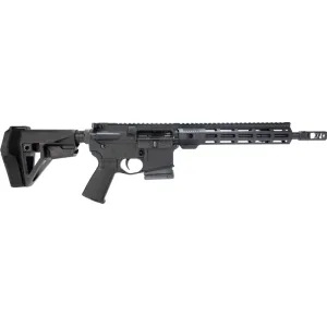 Bushmaster Bravo Zulu Pistol S-BZP-002-55610BLK-F, Pistol, 5.56 NATO, 11.5\" Barrel, 10rd, Semi-Auto, SBA5 Brace, Snake Charmer II Muzzle Brake.