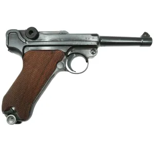 From Ben\'s Private Collection, WWII Era 1938 Dated S/42, P08 German Luger. 9MM Luger /Para, Good / V.G. Cond, Ser# 2958, C& R Eligible