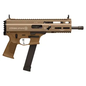 Grand Power Stribog SP9A3G 810091156155 Pistol, 9mm Luger, 8\" Threaded Barrel, 30+1, Semi-Auto, Glock Mag Compatible, Non-Reciprocating Charging Handle.
