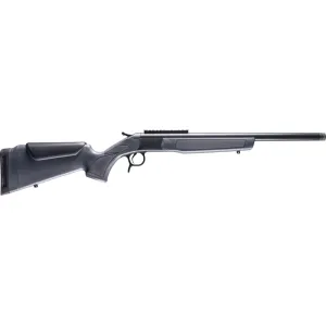 CVA Scout CR4436 Rifle, 6.5 Creedmoor, 20\" Threaded Barrel, 1rd, Single Shot, Stealth Grey Synthetic, Pic Rail.