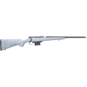 Howa HCE6ARCGRY 1500 Carbon Elevate 20\" Carbon Fiber Wrapped Threaded Barrel, Black Drilled & Tapped Steel Receiver, Fixed Stocky\'s Gray w/Black Webbing Synthetic Stock, Right Hand