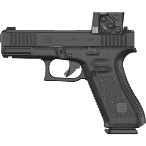 Glock 45 Semi-Automatic 9x19mm Striker Fired Pistol, Aimpoint COA Optic, 4.02\" Barrel, (3) 10 Round Magazines - PA455SB01MOS8A3