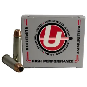 Underwood Ammo 124 XTP 357 Mag 158 GR Jacketed Hollow Point 20 Per Box