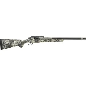 Springfield Armory BAB92265CMCFY 2020 Boundary 4rd 22\" Tactical Gray Cerakote Stainless Steel Receiver Rogue Camo Carbon Fiber Stock