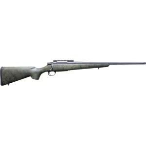 Howa HCSL65CRGRN M1500 Super Lite 5+1 20\" Threaded, Blued Barrel/Rec, Stocky\'s Carbon Fiber Green w/Black Webbing Stock, Scope Mount