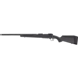Savage Arms 58322 110 UltraLite 4+1 20\" Black Proof Research CF Threaded Barrel, Drilled & Tapped Carbon Steel Receiver, Synthetic Stock, Left Hand