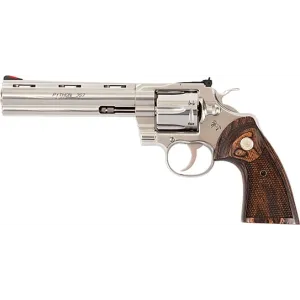Colt Python .357 Magnum 6\" Barrel 6rd Stainless Steel Revolver - Minor Cosmetic Blem