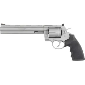 Colt ZANACONDASM8RTS Anaconda . 44 Magnum 8\" Barrel 6rd Revolver, Matte Stainless Steel W/ Hogue Rubber Grips - Minor Cosmetic Blem