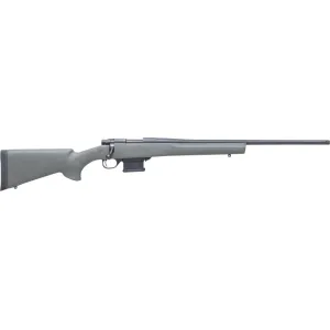 Howa HMA6ARCGYTH 1500 Mini Action Youth 22\" Black Steel Threaded Barrel, Black Drilled & Tapped Steel Receiver, Fixed HTI Green Synthetic Stock