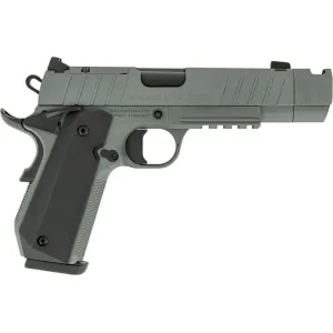 Tisas 1911 Nightstalker SF-C 10100134 Pistol 10mm 4.25\" Compensated Barrel 8rd SA Optics-Ready Grey Bobtail