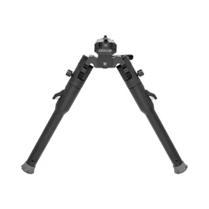 Warne Skyline Lite Bipod 7914M Gun Rest Aluminum/Steel 6.5-11.15\" Height Folding QD M-LOK Black