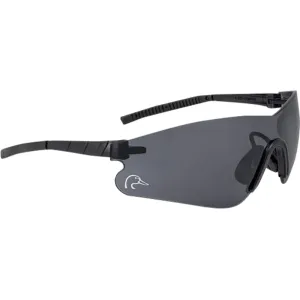 Radians DUY11020C Youth Safety Glasses Smoke Gray Lens Black Frame Rubber Temples EYE PROTECTION.