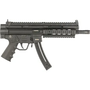 ATI GERGGSG1622P GSG-16 10+1 9.12\" Black Non-Threaded Barrel, Black Picatinny Rail Receiver, Polymer Grip