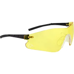 Radians DUY11040C Youth Safety Glasses, Eye Protection, Amber Lens, Black Frame