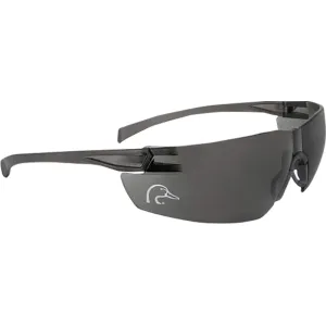 Radians DUFL10440C Safety Glasses, Smoke Gray Lens/Frame, Frameless Design, Polycarbonate Lens