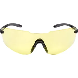 Radians Oblivion Safety Eyewear, Amber Lens, Black Frame, Impact Rated Z87+