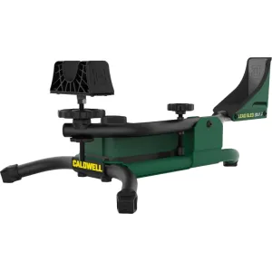 Caldwell Lead Sled Solo 2 Shooting Rest, Black/Green, 85% Recoil Reduction, 50lb Weight Tray.