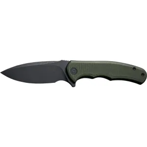 CIVIVI Mini Praxis Folding Knife C18026C-1, D2 Steel 2.98\" Drop Point Blade, OD Green G10 Handle.
