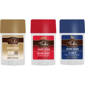 Tink\'s Scent Sticks 3-Pack 2.75 oz Deer Lure Attractant