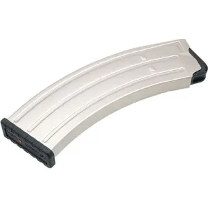 Turkish Made 10 Round AR-12,12 Gauge Mags for Tokarev, Panzer, MKA 1919, Etc... Fits AR Style Mag Fed Semi-Auto Shotguns, All Steel Mag Body - Nickel