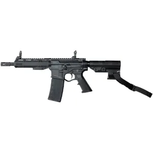 ATI Alpha Maxx Semi-Automatic AR-15 Pistol 8.5\" Barrel, .300 Blackout, M-LOK Handguard, 30 Round Mag, Adj Brace & Flip Up Sights