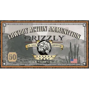 Grizzly Ammo GC4440 44-40 Win 200gr Round Nose Flat Point Brass Case 50 Rounds