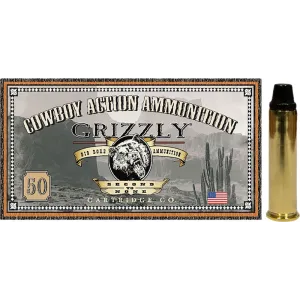 Grizzly Ammo Cowboy 357 Magnum 158gr Semi Wad-Cutter Brass Case 50 Rounds GC357M2
