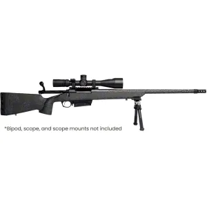 Horizon Firearms RF019C232216C20 Vandal Carbon II 22\" Black Fluted Barrel, Black Drilled & Tapped Receiver, Black Iota EKO X Carbon Fiber Stock